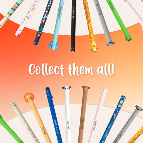 Legami Erasable Gel Pen – Ball at the End to Remove Ink Without Using the Foil...