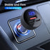 USB C Car Charger, GemCoo 108W Cigarette Lighter USB Charger LED Indicator Type C Charger Dual PD45W & QC3.0 Super Fast Charging, Compatible with ...