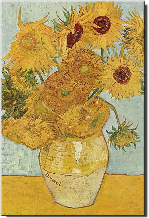 Sunflowers Fridge Magnet Munich Version Vincent Van Gogh Refrigerator Door Magnet Souvenir...