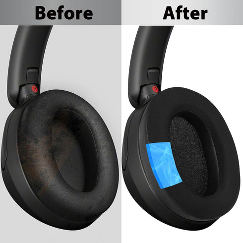 WH-XB910N Replacement Ear Pads, Upgrade Cooling Gel Earpads Cushions for Sony WH-XB910N Noise Cancelling Headphones, Ear Pads Cushions with Soft M...