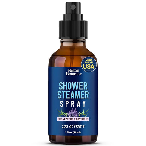 Eucalyptus, Lavender Shower Steamer Spray 2 fl oz - Freshens Up Any Space, Aromatherapy Steam Shower Spray, Enhances Mood, At Home Spa - Instant D...