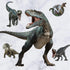 Kiddale T-Rex Giant Wall Stickers,Peel and Stick Removable Dinosaur Wall Decals for Kids Boys Girls Adult Bedroom Living Room...