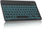 Keyboard for iPad (9",9.7",10.1",10.2",10.5",10.9",11") Tablets, Samsung Galaxy Tablet (10.4, 10.5, 10.9, 11 inch) - 7 Colors Backlit, Bluetooth W...