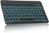 Keyboard for iPad (9",9.7",10.1",10.2",10.5",10.9",11") Tablets, Samsung Galaxy Tablet (10.4, 10.5, 10.9, 11 inch) - 7 Colors Backlit, Bluetooth W...