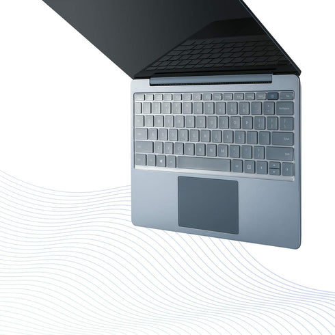 Keyboard Cover for 2023 Microsoft Surface Laptop Go 3/ Laptop Go 2/ Laptop Go 12.4" - Premium Ultra Thin, High Transparency Keyboard Protector Ski...