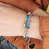 KELITCH Boho-color Crystal Shell Beaded Friendship Bracelets Handmade Strand Bracelet Bangles Jewelry For Summer...