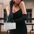 Clutch Purse Evening Bag Women Rhinestone Glitter Handbag Double Sided with Chain Crossbody Purse Shoulder for Wedding Party...