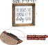 Lavender Inspired The Dishes are Looking at Me Dirty Again -Funny Kitchen Signs-Mini Farmhouse Framed Kitchen Decor-Tiered Tray Sign-Kitchen Count...
