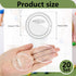 20 Set Clear Button Pins For Crafts? Plastic Button Making Kit,Blank Button Pins Bulk, Make Your Own Buttons Badge Maker Diy Crafts?Photo Buttons ...