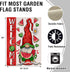 Welcome Summer Watermelon Gnome Small Decorative Garden Flag, Popsicle Daisy Yard Lawn Outside Decor, Seasonal Farmhouse Burlap Outdoor Home Decor...