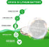 CR1616 3V Lithium Battery 5 Pack, Key Fob Battery CR1616 Lithium Coin Cell, CR1616 Watch Battery...