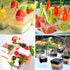50 Pack 3.5 Oz Plastic Mini Dessert Cups,Square Clear Parfait Cups for Chocolate Desserts, Appetizers,Dessert Samplers,Dessert Shot Glasses & More...