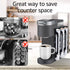 K Cup Holder for Keurig: Coffee Pod Holders for Counter Small Space - Kcup holders for Wall Mount (2, Gray)...