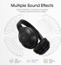 DOQAUS Bluetooth Headphones Over Ear Wireless Headphones, 70H Playtime and 3EQ Modes Wireless Headphones with Mic, HiFi Stereo Sound, Deep Bass, M...