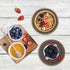 6pcs 8.5" Round Plant Coaster Mat for Gardening Indoor Outdoor Flower Pots Pad Non Slip Plant Mats for House Plants...
