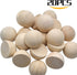Natural Half Wooden Balls,20pcs 35mm Diameter Unfinished Wooden Balls Split Wood Beads No Holes Hemisphere Wood Ball Crafts Supplies for DIY Proje...