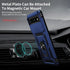 for Google Pixel 6 Pro Case with Slide Lens Cover, Military Grade Drop Protection, Magnetic Rotated Ring Holder Kickstand Protective Phone Case (N...