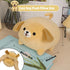 Dog Plush Pillow,8inch Puppy Stuffed Animal Toy,Cute Soft Dog Plushie Hugging Pillow Valentine Christmas Birthday Gifts for Kids Girlfriend Boyfri...