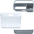 Glad Kitchen Sink Organizer Caddy with 2 Compartments | Sponge Holder for Soap, Scrubber Brush, and Dish Cloth | Drain Holes and Pour Spout Keeps ...