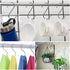 14 Pcs Heavy Duty 4.7 Inches Extra Large S Shape Hooks Heavy-Duty Metal Hanging Hooks Apply Kitchenware Bathroom Utensils Plants Towels Gardening ...