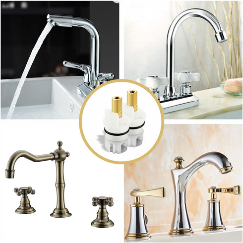 RP25513 Faucet Repair Kit for Delta, Replacement Kit for Delta Two Handle Faucet Repair Kit, Faucet Replacement Parts for Delta Including RP4993 S...