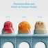 Frida Baby Push Pop Feeder, Baby Fruit Feeder, Baby Fruit Food Feeder to Safely Introduce New Foods, Fresh + Frozen Food Silicone Feeder for Babie...