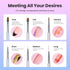 Beetles 3 Pcs Gel Nail Art Brushes Set Gel Polish Design Pen Painting Tools with Liner Brushes Petal Painting Brush and Oval Brush DIY at Home Man...
