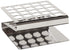 Globe Scientific 457200 Stainless Steel "Z" Shape Tube Rack, 16/17mm Tubes, 25-Place...