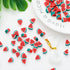 100pcs Watermelon Polymer Clay 10mm Spacer Beads for Women Jewelry Making DIY Bracelet Necklace Earring Kit (Watermelon)...