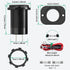 Car 12V USB Outlet Charger: Qidoe 66W Multi USB Power Socket Charger 12V Motorcycle Outlet Dual QC3.0 Port and PD 30W USB-C with Switch Waterproof...