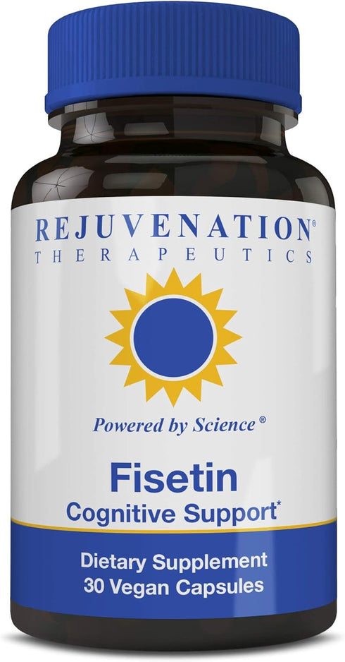 Fisetin | Senolytic | Dietary Flavonoid | Non-GMO, Vegan, Gluten-Free,100 mg, 30 Veggie Caps...