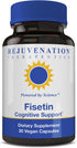 Fisetin | Senolytic | Dietary Flavonoid | Non-GMO, Vegan, Gluten-Free,100 mg, 30 Veggie Caps...