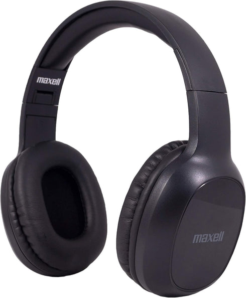 Maxell 199793 Bass 13 Bluetooth On-Ear Headphones with Microphone, Black...