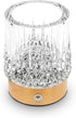 KOSTA Crystal Table Lamp Premium Vase Rechargeable Crystal Vase Lamp Heavy Handmade Modern Vases for Decor Home Bedroom Kitchen Office Living Room...