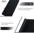 Silicone Mats, YACEYACE 2Pcs 15.7"x 11.8"x 0.03" Black Silicone Placemats, Silicone Table Mat, Silicone Mats for Kitchen Counter, Baking, Jewelry...