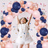 148pcs Navy Blue Pink Rose Gold Balloon Arch, Navy Gender Reveal Balloon Garland for Bachelorette Shower Wedding Graduation Birthday Party Decorat...