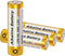 AA Batteries High Performance LR6 1.5V Double A Battery for Night Vision Devices, Alarm, Clock, Controller, 4pcs AA Size Alkaline Batteries for Al...