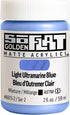 Golden SoFlat Acrylics, Light Ultramarine Blue (2 fl. oz./ 59 ml Jar)...