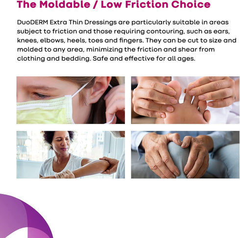 ConvaTec DuoDERM Control Gel Formula 4"x4" Hydrocolloid Sterile Adhesive Dressing for Partial and Full-Thickness Wounds, Medical Grade, Latex-Free...