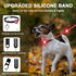 dog collar lights for nighttime clip on, 3 modes Dog Light Rechargeable, 100% Waterproof light for dog collar to see dogs at night. Pet Collr Acce...