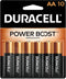 Duracell Coppertop AA Batteries with Power Boost Ingredients, 10 Count Pack Double A Battery with Long-lasting Power, Alkaline AA Battery for Hous...