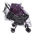 GOTOTOP Baby Stroller Cover PVC Universal Waterproof Baby Stroller Rain Cover Dust Wind Shield Pram Accessory 21.7 x 29.5 x 15.7inch...
