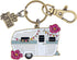 Karma, Women’ Enamel Keychains, Womens Enamel Keychain for Gifts Purse Bag Accessories, Camper...
