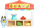 Bluey Mini Playsets Farmers Market Playset | includes Articulated Figure with Shopping Bag and Accessories | with Dollarbucks...