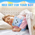 10 Inch Bear Stuffed Animal First Bear Baby Shower Bear Plush Toy for Wedding Birthday Baby Shower Party Favor Gift(Blue)...