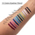 13 Colors Eyeliner Pencil Colorful Eye Shadow Pencil Eyebrow Pen Glitter Matte for Women Eye&Lip Liner Professional Eye Makeup...