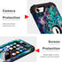 Hocase for iPhone SE 2022/2020 Case, Heavy Duty Shockproof Protection Hard Plastic+Silicone Rubber Hybrid Protective Case for iPhone SE 3rd/2nd Ge...