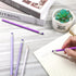 Tinlade 36 Pack Black Wood Cased 2 HB Pencils Soft Cool Pencils Holographic Pencil with Eraser Holographic Barrel for Home Office School Classroom...