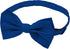 Jacob Alexander Men's Woven Subtle Mini Squares Adjustable Pre-Tied Banded Bow Tie...