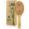 MRD Hair brush, Natural Bamboo Paddle Detangling Hairbrush, Massage Scalp Thick/Thin/Curly/Dry Hair For Women & Men Yellow...